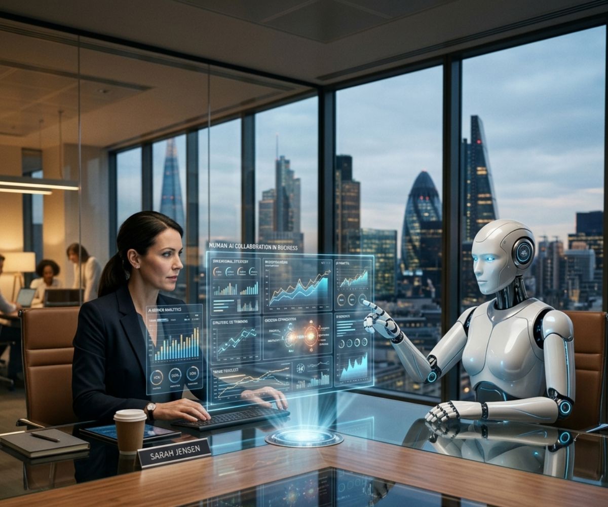 human-AI collaboration in business at work