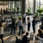superfluid enterprise leadership at work in a business premises